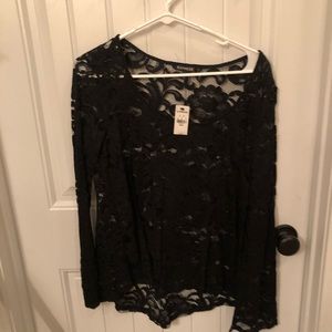 NEW W/TAGS EXPRESS LACE TOP